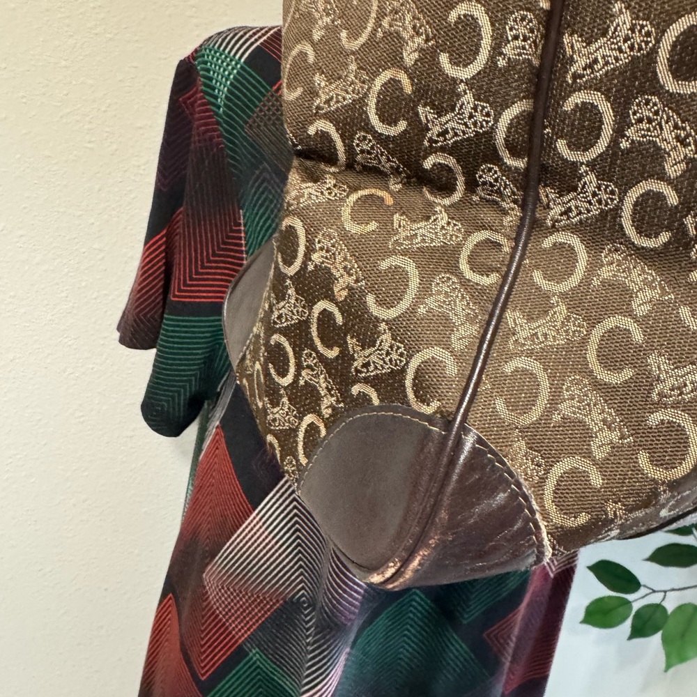 Celine "Vintage" Boston bag. - Picture 7 of 11